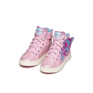 Παιδικά Παπούτσια Geox Skylin για Κορίτσια Pink Wings (Μεγέθη 25-32)