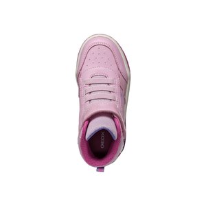 Παιδικά Παπούτσια Geox Inek για Κορίτσια Pink Unicorn (Μεγέθη 25-32)