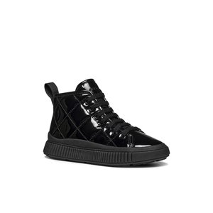 Παιδικά Παπούτσια Geox Laquinny για Κορίτσια Black (Μεγέθη 28-36)