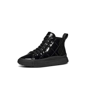 Παιδικά Παπούτσια Geox Laquinny για Κορίτσια Black (Μεγέθη 28-36)