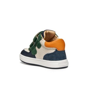 Βρεφικά Παπούτσια Geox B Biglia για Αγόρια Green/Navy (Μεγέθη 22-26)