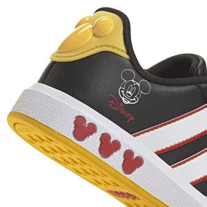Παιδικά Παπούτσια Adidas Grand Court για Αγόρια Mickey Black (Μεγέθη 28-35)
