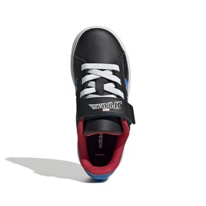 Παιδικά Παπούτσια Adidas Grand Court για Αγόρια Spider Man Black (Μεγέθη 28-35,5)