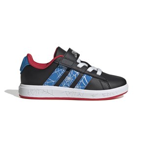 Παιδικά Παπούτσια Adidas Grand Court για Αγόρια Spider Man Black (Μεγέθη 28-35,5)