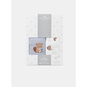 Σετ Βρεφικά Φορμάκια για Αγόρια Shy Squirrel 2 τμχ