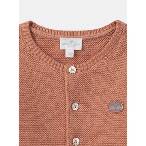Βρεφική Ζακέτα για Κορίτσια Orange/Pink Owl