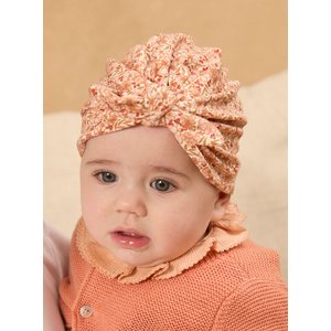 Βρεφικό Καπέλο για Κορίτσια Orange Turban