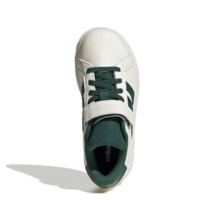 Παιδικά Παπούτσια Adidas Grand Court για Αγόρια Off White/Green (Μεγέθη 28-35)
