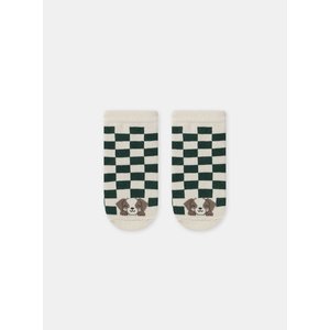 Βρεφικές Κάλτσες για Αγόρια Chequered Puppy
