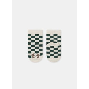 Βρεφικές Κάλτσες για Αγόρια Chequered Puppy