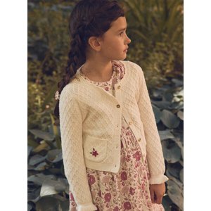 Παιδική Ζακέτα για Κορίτσια Cottage White