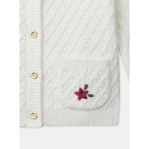 Παιδική Ζακέτα για Κορίτσια Cottage White