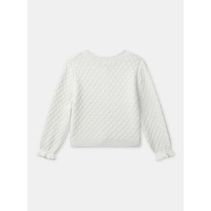 Παιδική Ζακέτα για Κορίτσια Cottage White