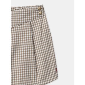 Παιδικό Σορτς για Κορίτσια Chequered Beige