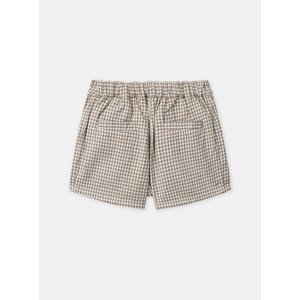 Παιδικό Σορτς για Κορίτσια Chequered Beige