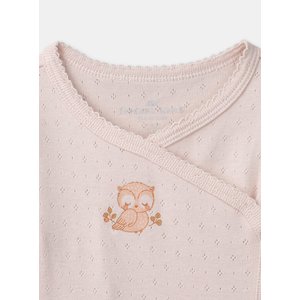 Σετ Βρεφικά Φορμάκια για Κορίτσια Cute Owls 2 τμχ