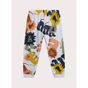 Σετ Παιδικές Πιτζάμες για Αγόρια Grey Zoo