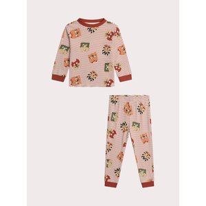 Σετ Παιδικές Πιτζάμες για Αγόρια Stripped Squares