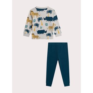 Σετ Παιδικές Πιτζάμες για Αγόρια Navy Jungle