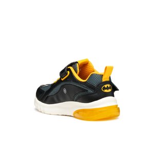 Παιδικά Παπούτσια Geox Ciberdron για Αγόρια Batman Yellow (Μεγέθη 26-32)