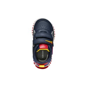 Βρεφικά Παπούτσια Geox Lightyloo για Αγόρια Navy Superman (Μεγέθη 23-27)