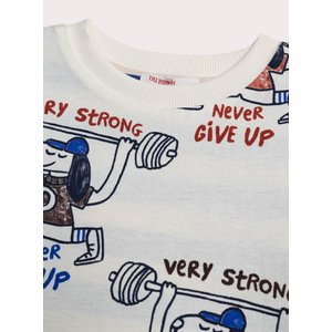 Παιδική Μπλούζα για Αγόρια Never Give Up - 2 σε 1