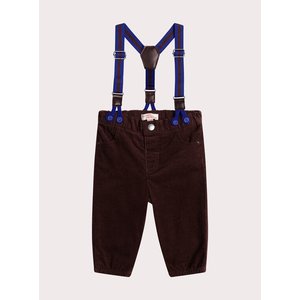 Βρεφικό Παντελόνι για Αγόρια Brown/Navy Corduroy