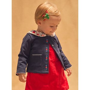 Βρεφική Ζακέτα για Κορίτσια Romantic Navy