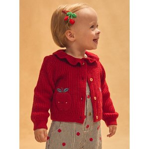Βρεφική Ζακέτα για Κορίτσια Red Apples