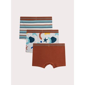 Σετ Παιδικά Εσώρουχα για Αγόρια Fun Prints 3 τμχ