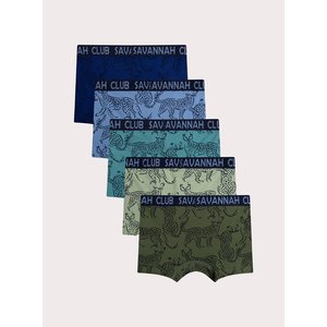 Σετ Παιδικά Εσώρουχα για Αγόρια Leopards Print 5 τμχ