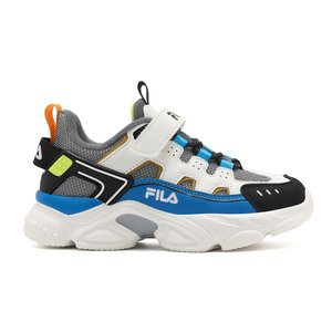 Παιδικά Παπούτσια Fila Memory Spinel 3 για Αγόρια Grey/Blue (Μεγέθη 28-35)