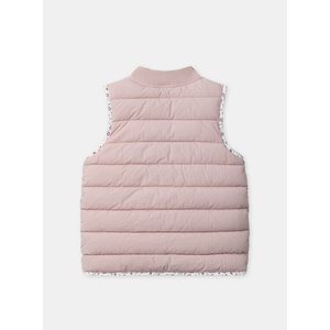 Παιδικό Αμάνικο Μπουφάν για Κορίτσια Dusty Pink