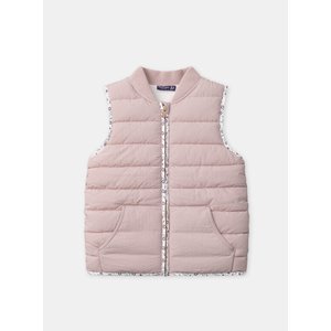 Παιδικό Αμάνικο Μπουφάν για Κορίτσια Dusty Pink