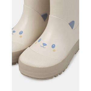 Βρεφικές Γαλότσες Creme Bear (Μεγέθη 21-23)