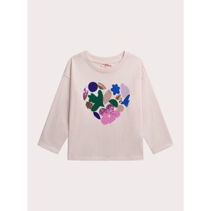 Παιδική Μπλούζα για Κορίτσια Sequined Heart