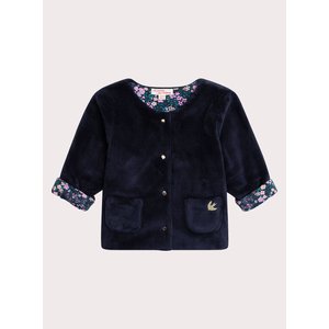 Βρεφική Ζακέτα για Κορίτσια Vintage Navy - 2 σε 1