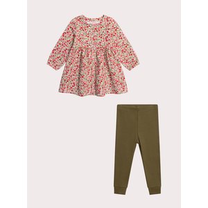 Βρεφικό Σετ για Κορίτσια Chaki Floral