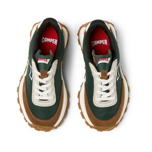 Παιδικά Παπούτσια Camper Drift Trail για Αγόρια Green/Brown (Μεγέθη 28-34)