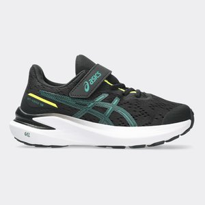 Παιδικά Παπούτσια Asics Patriot 13 για Αγόρια Black/Jasper Green (Μεγέθη 28,5-35)
