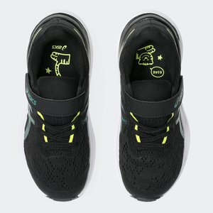 Παιδικά Παπούτσια Asics Patriot 13 για Αγόρια Black/Jasper Green (Μεγέθη 28,5-35)