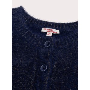 Παιδική Ζακέτα για Κορίτσια Cosy Navy