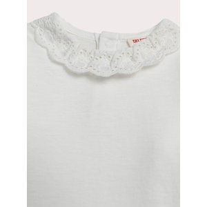 Βρεφική Μπλούζα για Κορίτσια White Embroidery