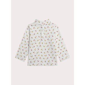 Βρεφική Μπλούζα για Κορίτσια High-Neck Floral