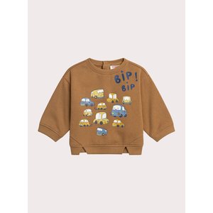 Βρεφικό Φούτερ για Αγόρια Brown Cars