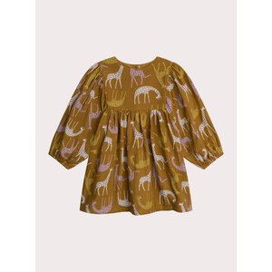 Παιδικό Φόρεμα για Κορίτσια Brown Giraffes