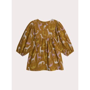 Παιδικό Φόρεμα για Κορίτσια Brown Giraffes