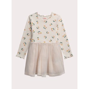 Παιδικό Φόρεμα για Κορίτσια Creme Blooming