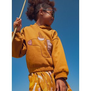 Παιδικό Φούτερ για Κορίτσια Mustard Unicorn