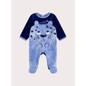 Βρεφική Ολόσωμη Πιτζάμα για Αγόρια Blue Night